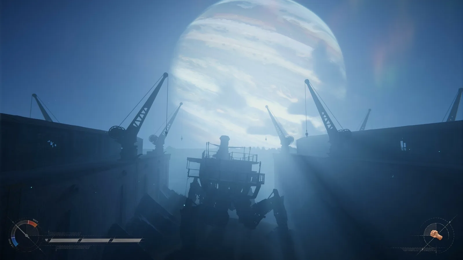 Silhouette d’un Trampler sous le ciel de Sophie