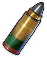 Munitions 80 mm à détonation retardée
