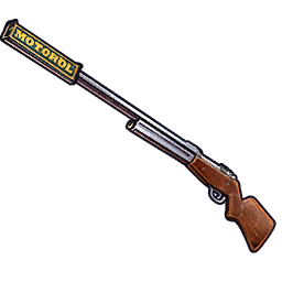 Fusil de précision à visée métallique silencieux
